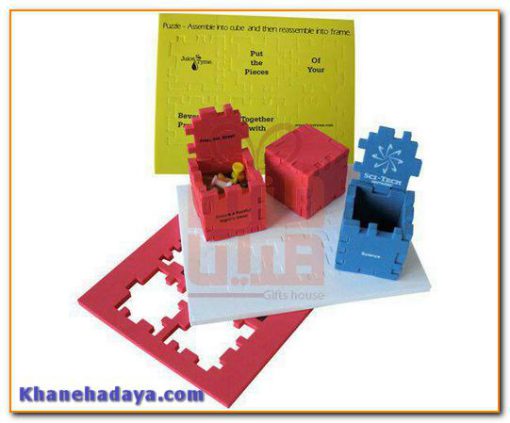 مکعب های پازلی فومی با قابلیت چاپ سیلک و افست